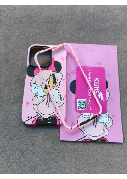 IPhone 14 Pro 360 Ön Arka Full Korumalı Desenli Kılıf