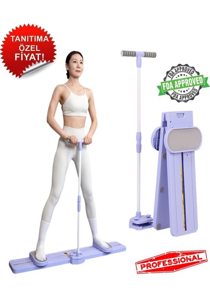 Kayak Katlanabilir Egzersiz Aleti Aç Kapa Pilates Tahtası Spor Aleti Karın fitness