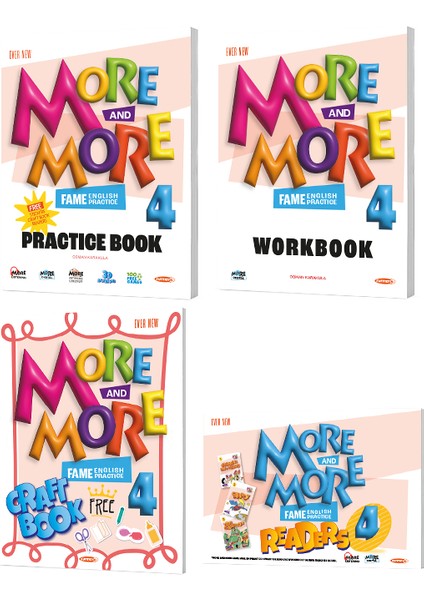 4.Sınıf English Practice Book & Workbook