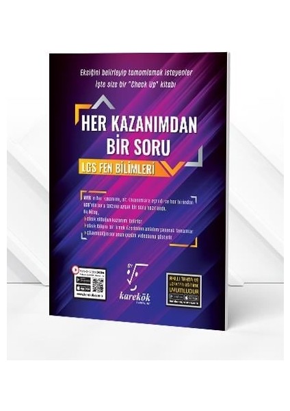 LGS 8. Sınıf Fen Bilimleri Her Kazanımdan Bir Soru