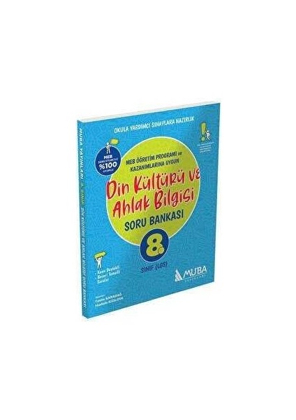 0808 - 8. Sınıf Din Kültürü ve Ahlak Bil Soru Bankası