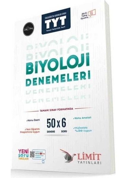 TYT Biyoloji 50X6 Denemeleri