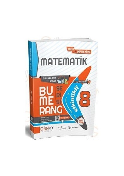 8. Sınıf Bumerang Matematik Etkinlikli Kitap