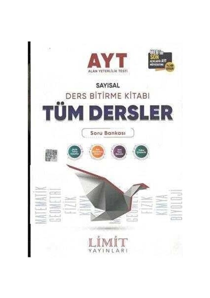 AYT 1. Dönem Sayısal Ders Bitirme Seti Tüm Dersler Soru Bankası