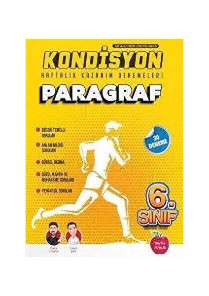 6. Sınıf Kondisyon + Paragraf Denemesi