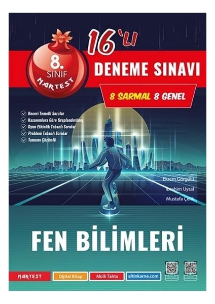 8. Sınıf Fen Bilimleri 16'lı Deneme Sınavı