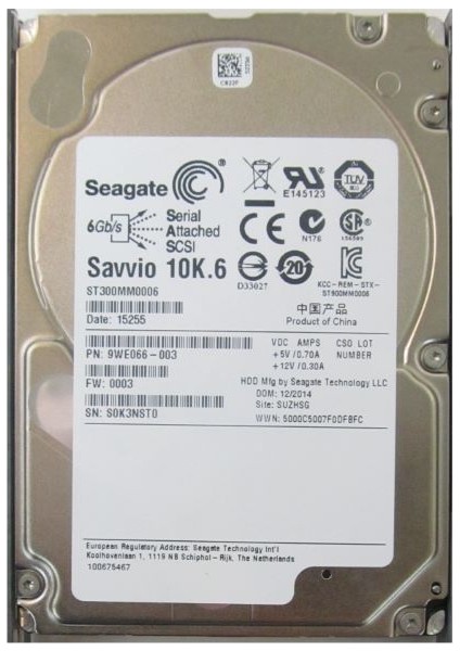 ST300MM0006 300GB 10K 2.5 Inch Sas Hard Disk Refrubıshed fiyatları