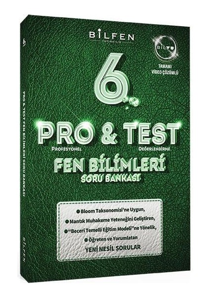 6. Sınıf Pro&Test Fen Bilimleri Soru Bankası