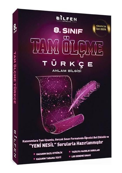 8. Sınıf Türkçe Tam Ölçme Yeni