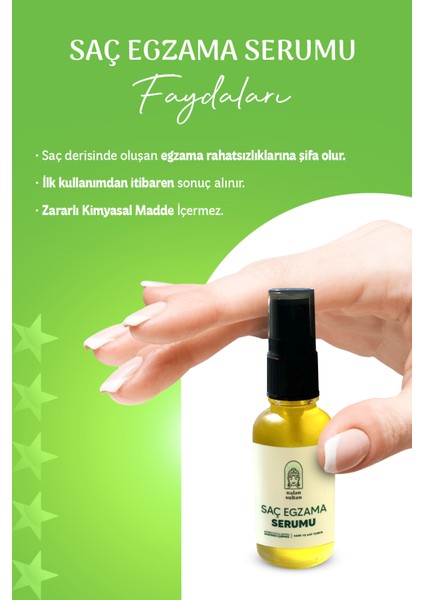 | Saç Ezgama Serumu, İlk Kullanımdan İtibaren Etkili Sonuç, Sade ve Saf İçerik, %100 Bitkisel (30 ml) fiyatları
