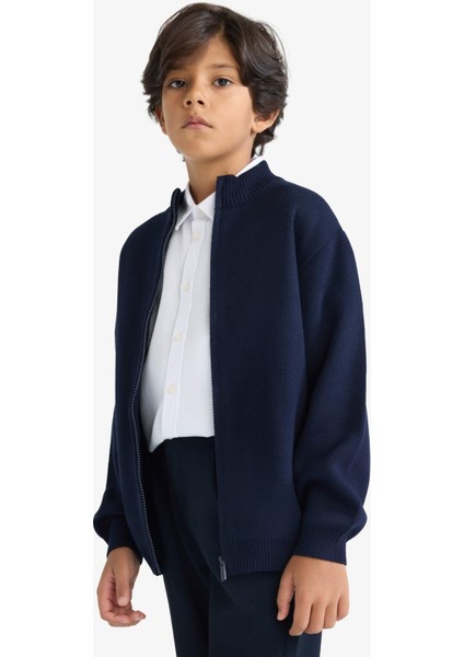 Erkek Çocuk Yarım Fermuarlı Hırka F0817A825AU modelleri