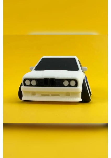 Karikatür Bmw E30 Model Araba | Koleksiyonluk Dekoratif Maket | 3D Tasarım fiyatları