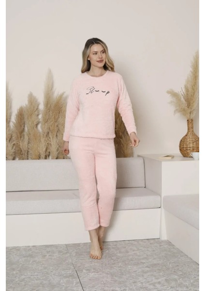 Kadın Peluş Pijama Takımı Ikili Takım fırsatları