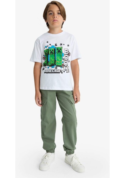 Erkek Çocuk Jogger Fit Gabardin Pantolon F1970A825AU modelleri