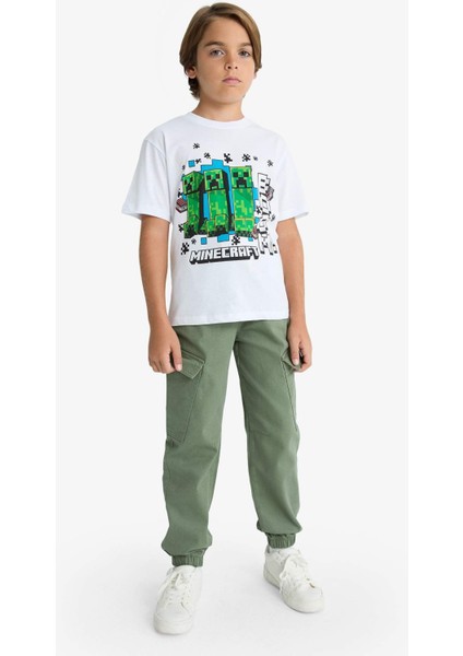 Erkek Çocuk Jogger Fit Gabardin Pantolon F1970A825AU fırsatları