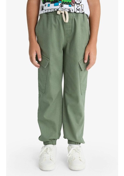 Erkek Çocuk Jogger Fit Gabardin Pantolon F1970A825AU