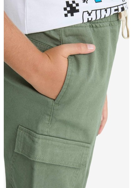 Erkek Çocuk Jogger Fit Gabardin Pantolon F1970A825AU