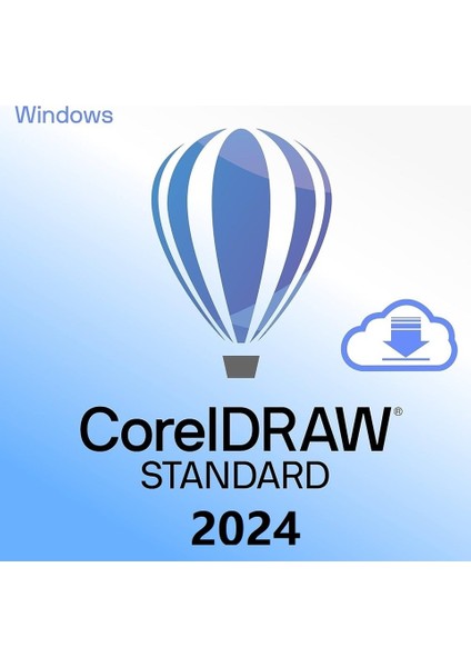 Coreldraw Standard 2024 (Windows) - 1 Pc Lifetime/ömür Boyu Dijital Kod