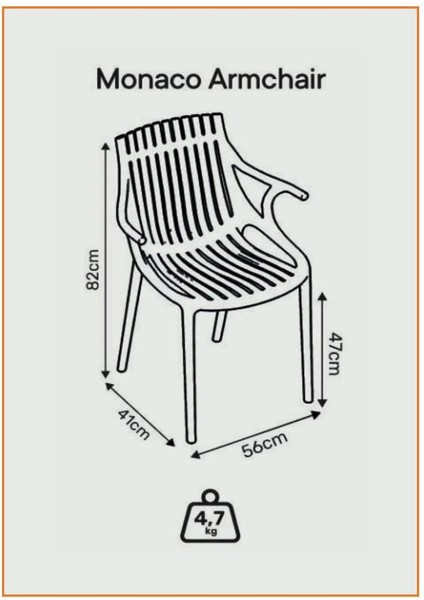 2 Li Set Monako Kollu Lüx Cafe Restaurant Sandalyesi fiyatları