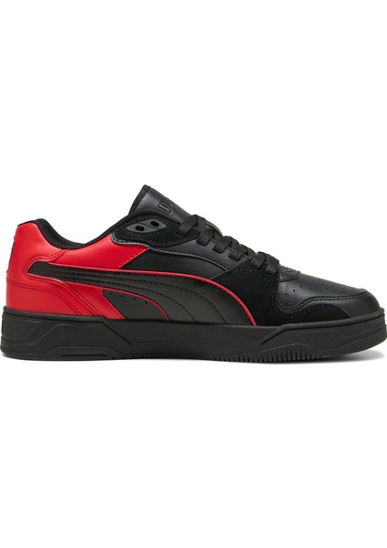 30907601 F1 Rbd Break Low Puma Blac Siyah - Kırmızı Erkek Lifestyle Ayakkabı