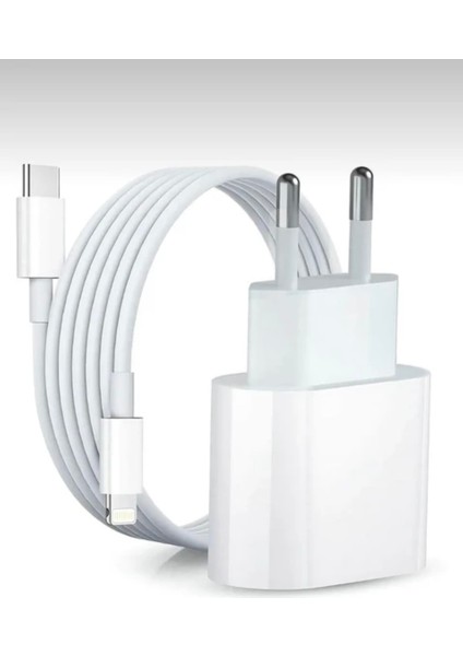 Tüm iPhone Modelleriyle Uyumlu Kablolu Set 25W Pd Akıllı Çip Hızlı Şarj Aleti Lighting Kablo C-L fiyatları