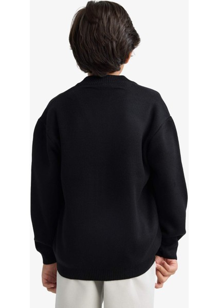 Erkek Çocuk Yarım Fermuarlı Hırka F0817A825AU