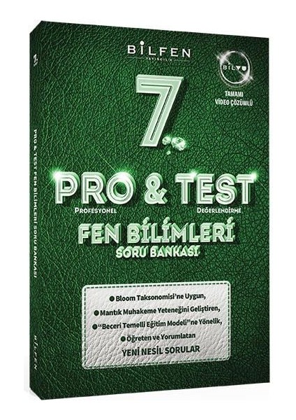 7. Sınıf Pro&Test Fen Bilimleri Soru Bankası