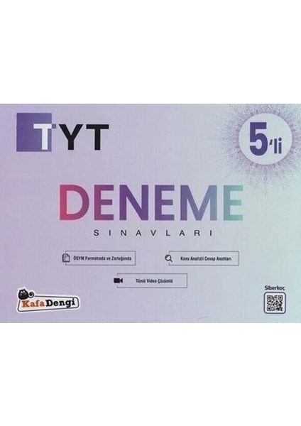 TYT 5 Li Paket Deneme Sınavı
