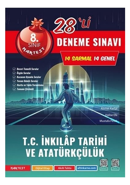 8. Sınıf T.C. İnkılap Tarihi ve Atatürkçülük 28 Li Deneme Sınavı
