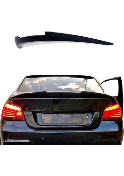 Bmw E60 5.seri 2003-2010 Parlak Siyah M4 Spoiler