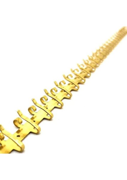 Sarı Renk Metal Zincir, Tesbih ve Kolye Askılığı, 1 Metre fiyatları