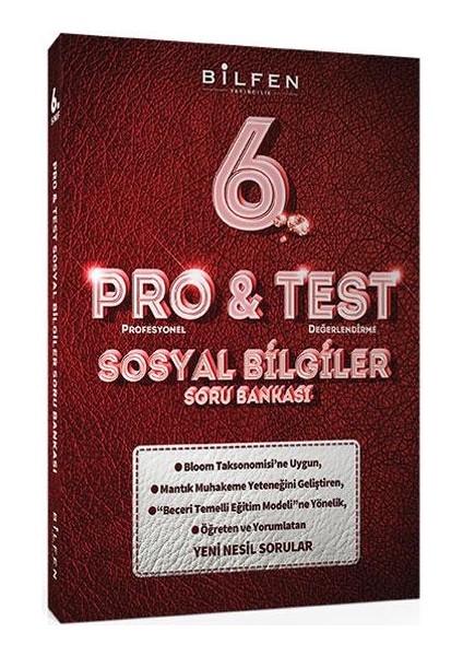 6. Sınıf Sosyal Bilgiler Pro&Test Soru Bankası