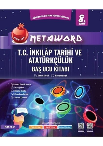 8. Sınıf Metaword T.C. İnkılap Tarihi ve Atatürkçülük Baş Ucu Kitabı