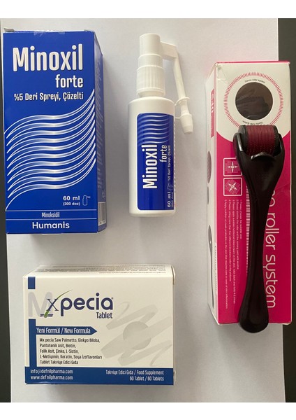 Saç Dökülmesine Çözüm Üçlü Set