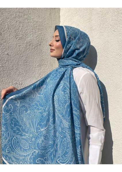 Yeni Sezon Çini Desen Soft Pamuk Rahat ve Zarif Şal