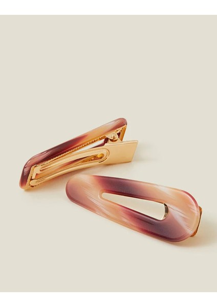 Marble Resin Kliips Toka x 2