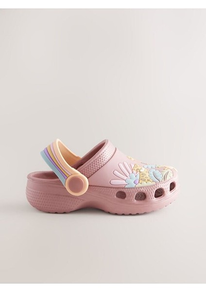 Pembe Safari Desenli Terlik / Sandalet fırsatları
