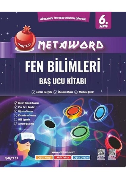 6. Sınıf Metaword Fen Bilimleri Baş Ucu Kitabı