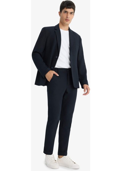 Jogger Fit Kısa Paça Penye Pantolon F0407AX25AU