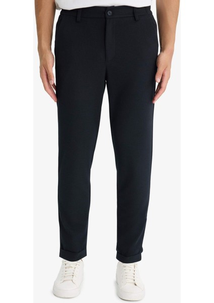 Jogger Fit Kısa Paça Penye Pantolon F0407AX25AU fırsatları