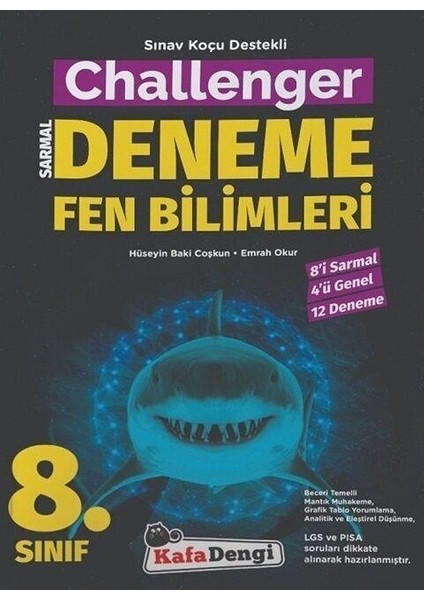 8.Sınıf Challenger Fen Bilimleri 12'li Deneme