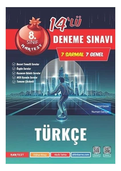 8. Sınıf Mod Türkçe 14 Deneme Sınavı