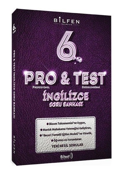 6. Sınıf İngilizce Pro&Test Soru Bankası
