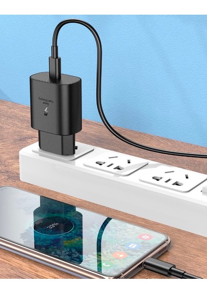 PD25W Akıllı Çip Type-C Type-C Hızlı Şarj Aleti Kablolu Set Qc3.0 Tüm Mobil Cihazlarla Uyumlu fiyatları