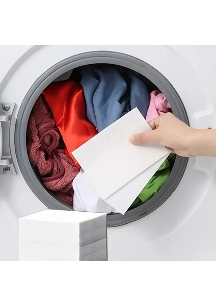 20 Adet Çamaşır Makinesi Renk Koruyucu Mendil - Boya Emici Çamaşır Koruma Mendili fiyatları