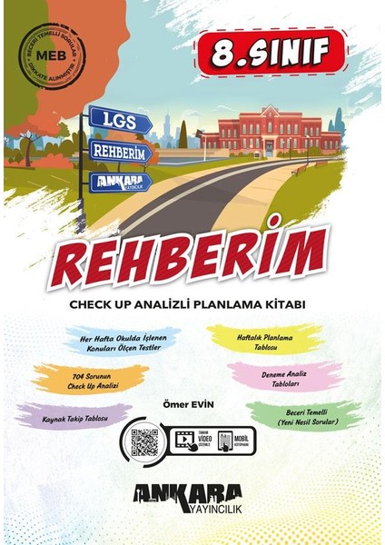 Ankara 8. Sınıf Lgs Rehberim Check Up Analizli Planlama Kitabı