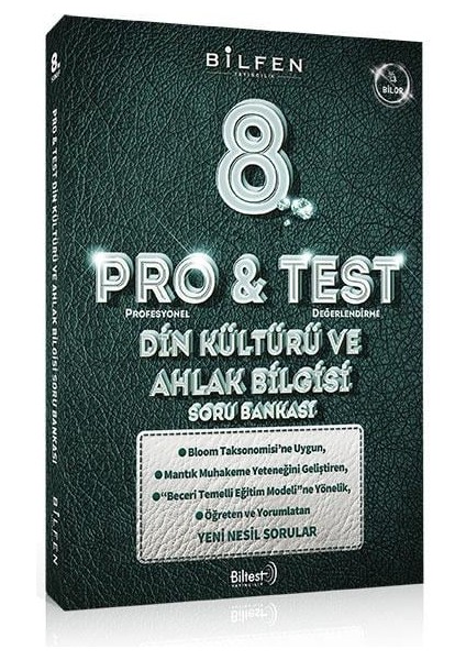 8. Sınıf Pro&Test Din Kültürü Ve Ahlak Bilgisi Soru Bankası