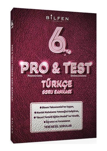 6. Sınıf Türkçe Pro&Test Soru Bankası