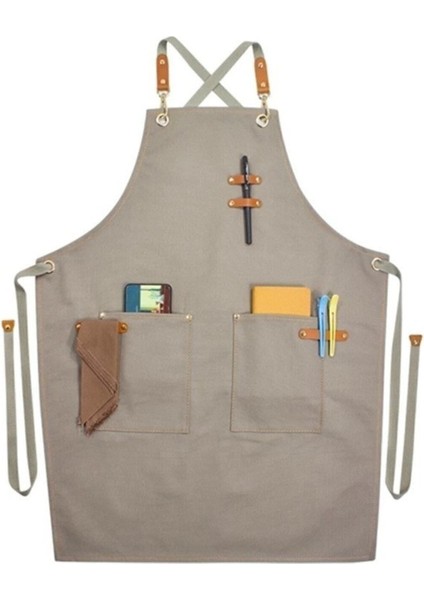 Şık Askılı Seramik ve Sanat Önlüğü, Rahat ve Kullanışlı Tasarım