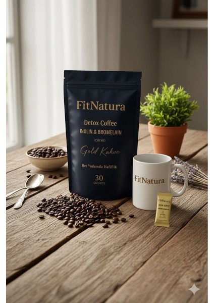 Inülin ve Bromelain Gold Coffee - 240GR fiyatları